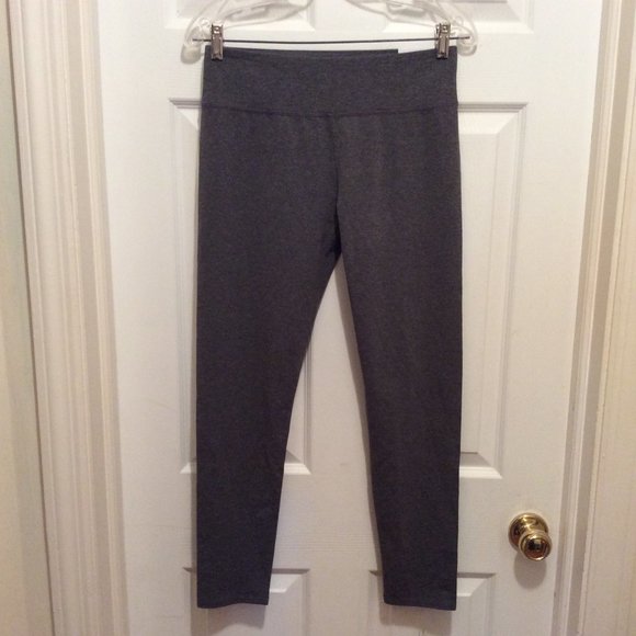Aerie Leggings L Gray New NWT Stretch - Picture 1 of 9